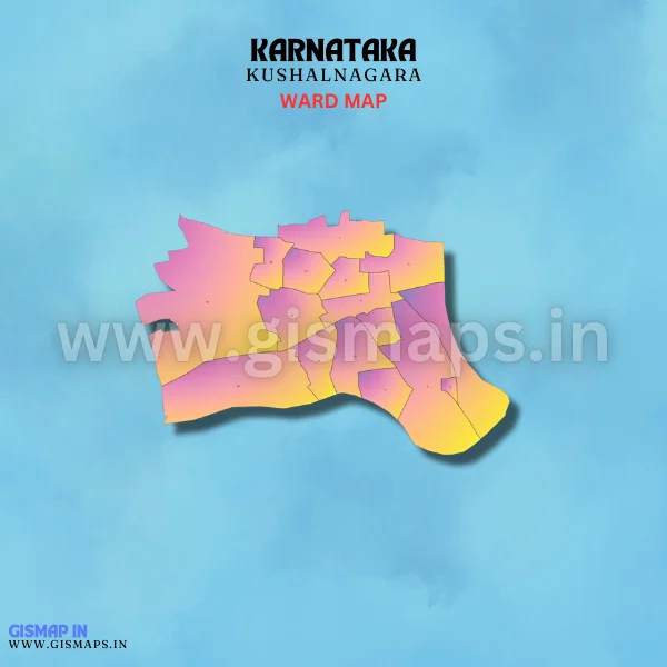 Kushalnagara Ward Map (Karnataka)